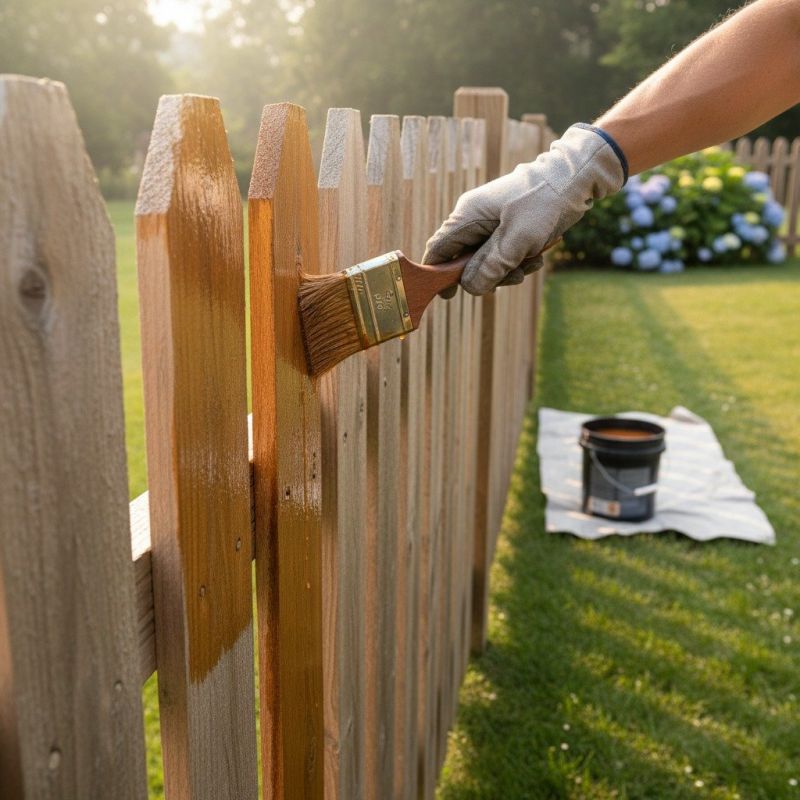 Cedar Fence Sealing in Kansas City, KS