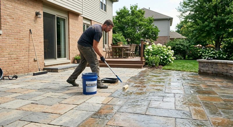 Courtyard Sealing in Tacoma, WA