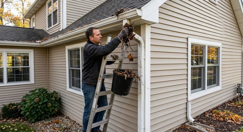Downspout Blockage Removal in Morris County, NJ