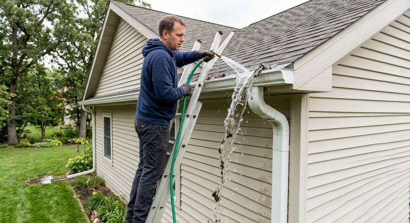 Downspout Cleaning in Long Island, NY