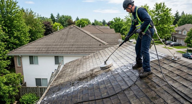 Garage Roof Cleaning in Vancouver, WA