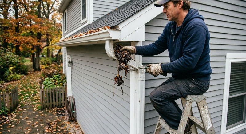 Gutter Downspout Unclogging in Pittsburgh, PA