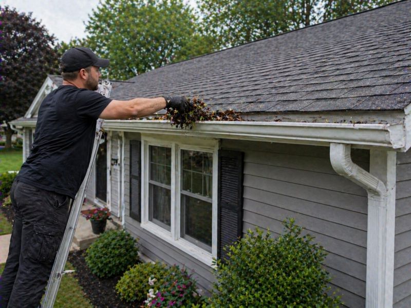 Roof Gutter Cleaning in Frederick, MD